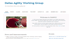 Desktop Screenshot of dawgagility.org